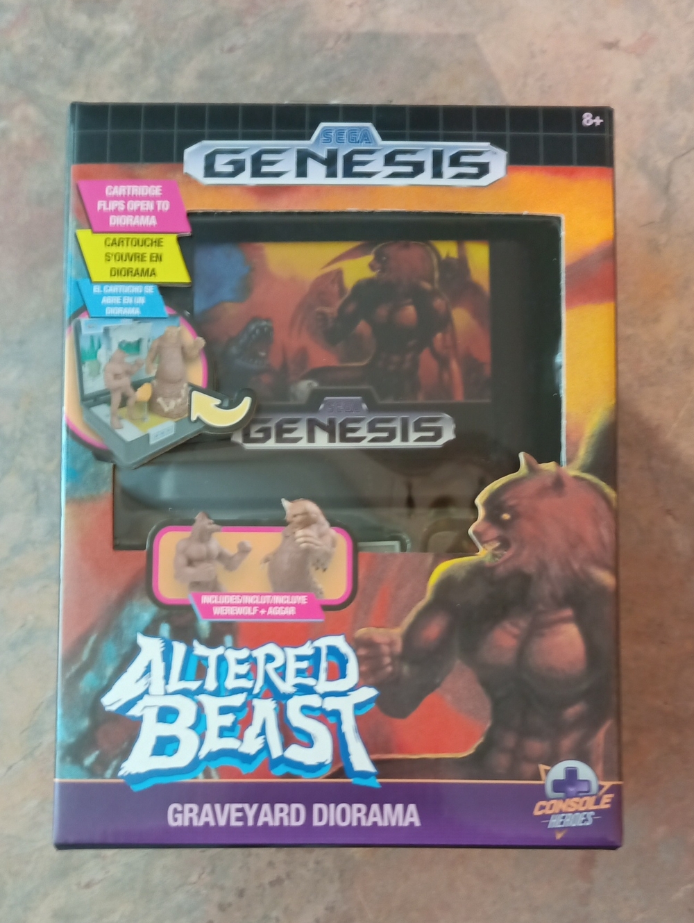 Altered Beast Graveyard Diorama Sega Geneses